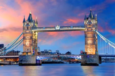 London - Tower bridge, UK Stock Photos