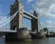 London Tower Bridge WS, England circa 2003 SD Footage