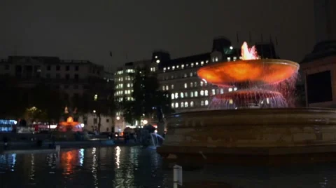 London, Trafalgar square 動画素材 56889805