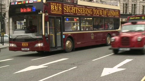 London Traffic Stock Footage 377071