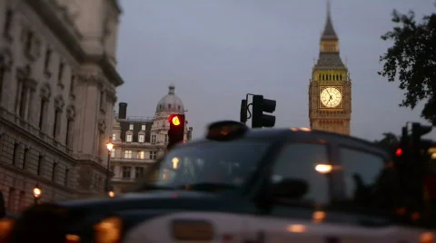 London traffic Stock Footage 861200