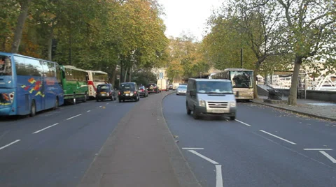 London traffic Stock Footage 33444195