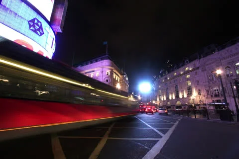 London Traffic timelapse  Stock Footage 22784784