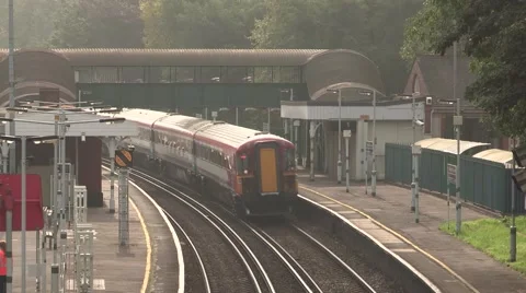 London Train Station Video stock 41796389