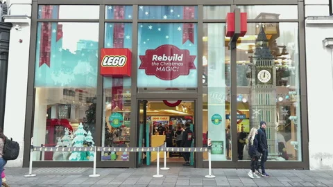 London UK 18th November 2021 Lego Stock Video Pond5
