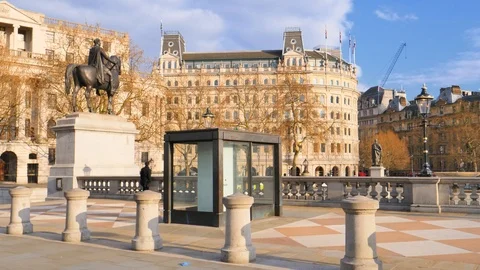 London Under Lock Down Stock Footage 127549847