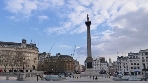 London Under Lock Down Stock Footage 127577469