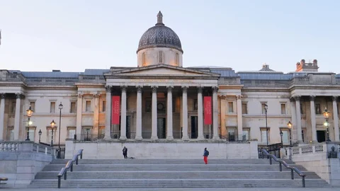 London Under Lock Down Video stock 127732438