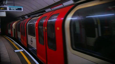 London Underground Central Line Stock Footage 304133686