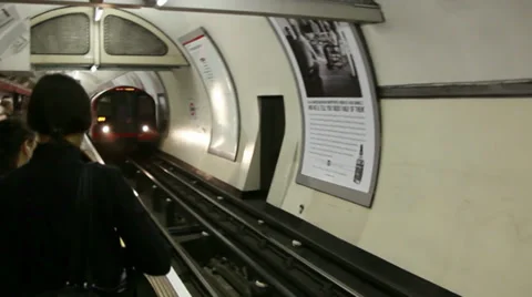 London Underground Stock Footage 36142304