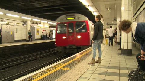 London Underground Stock Footage 36557127