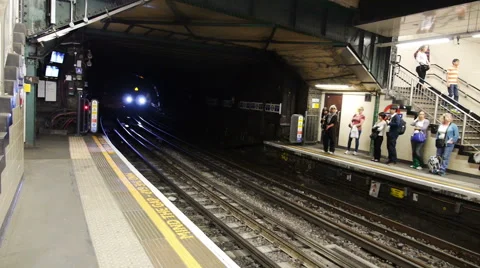 London Underground Stock Footage 40340026