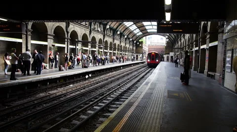 London Underground Stock Footage 40343298