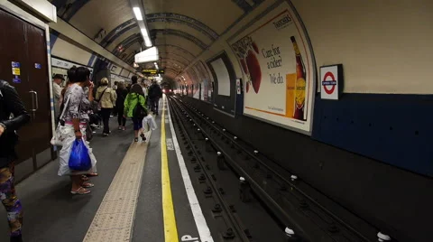 London Underground Stock Footage 40409726