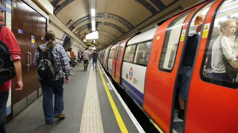 London Underground Stock Footage 44355143