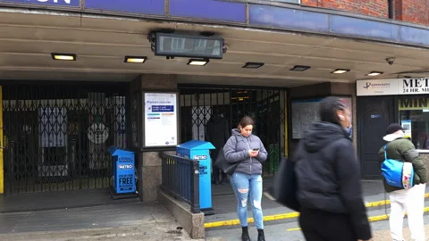London Underground strike. Stock Footage 221192442
