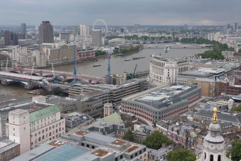 London view of Thames Foto stock