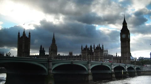 London waterloo bridge Video stock 43440858
