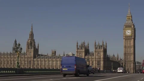 London Westminster Stock Footage 69960636