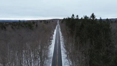 Lone car on an open road. Stock Footage 267129862
