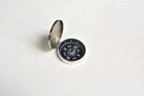 Lone compass. Stock Photos