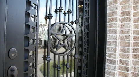 Lone Star Door Stock Footage 40807225