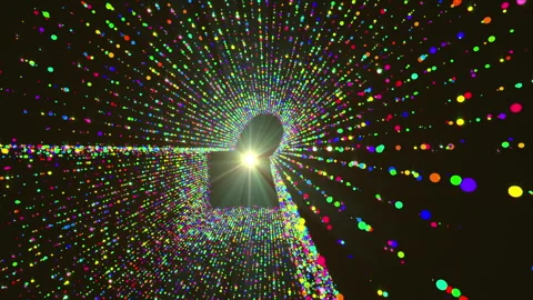 Lone Sun in Deep Space 库存影片 333897134
