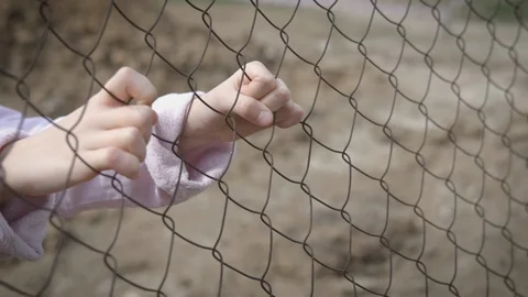 Loneliness of a child. Stock Footage 107585972