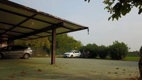 Lonelly swing Stock Footage 81468893