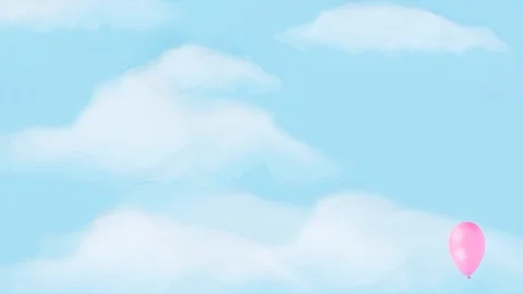 Lonely balloon Video stock 113047269