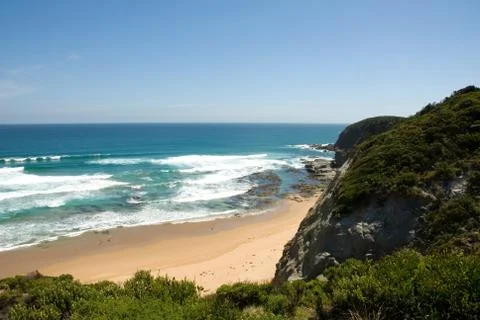 Lonely beach Foto stock