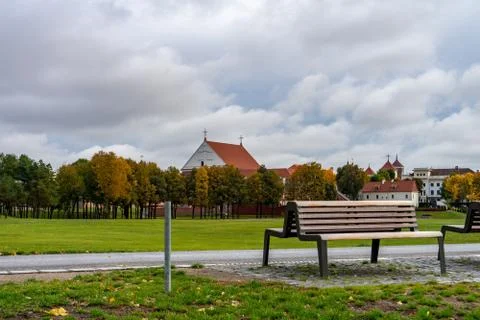 Lonely Bench Stock Photos