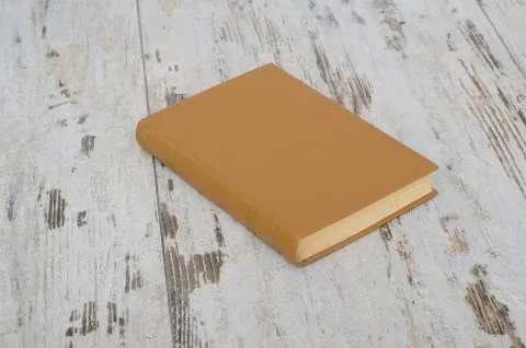 Lonely Book on the table Stock Photos