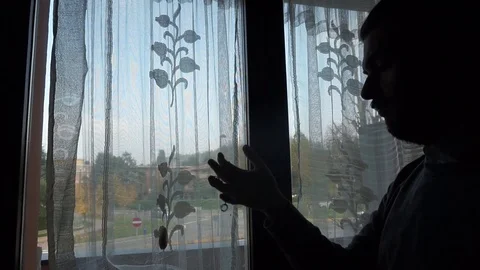 Lonely Boy is checking his pocket watch Stock Footage 99138118