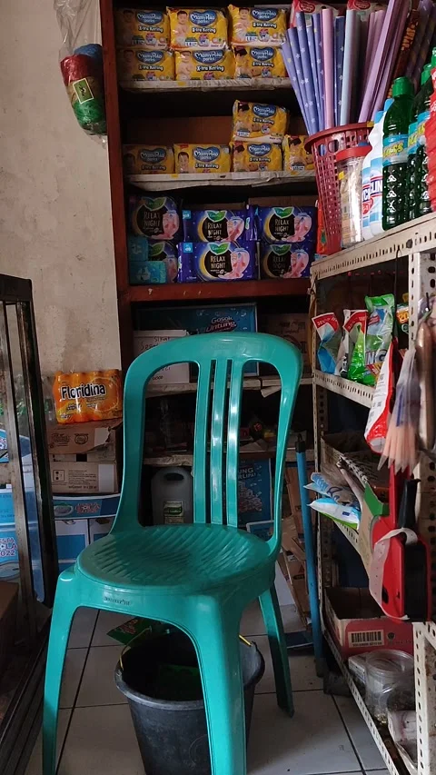 Lonely chair Video stock 233706581