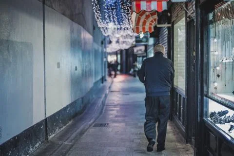 Lonely in the city Stock Photos