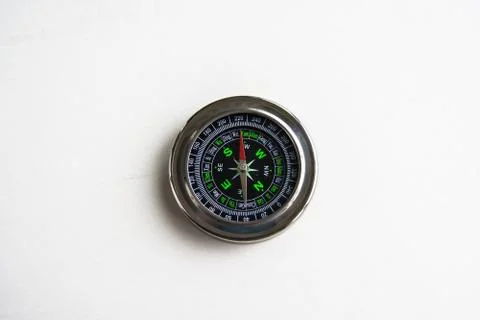 Lonely compass. Stock Photos