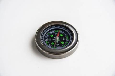 Lonely compass. Stock Photos