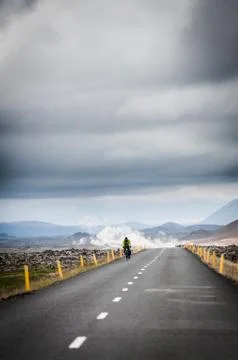 Lonely Cyclist Photos