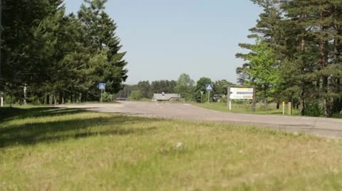 Lonely Drive Stock Footage 11195349