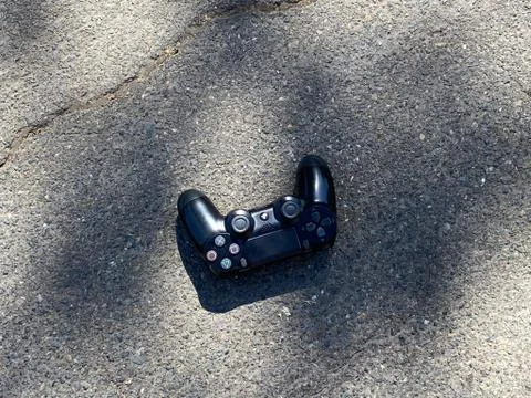 Lonely Game Controller Stock Photos