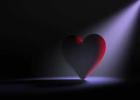 Lonely Heart Stock Illustration