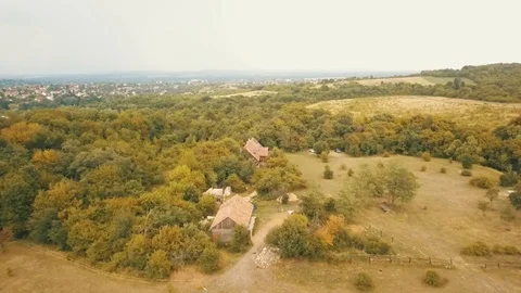 A lonely house Stock Footage 94481264