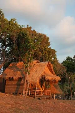 Lonely hut Stock Photos