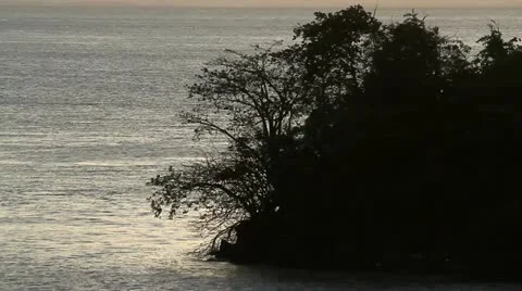 A lonely Island Stock Footage