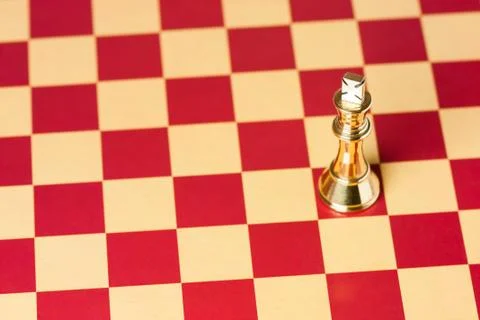 Lonely King Foto stock