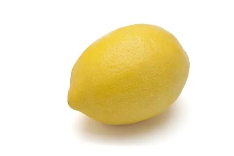 Lonely lemon Stock Photos