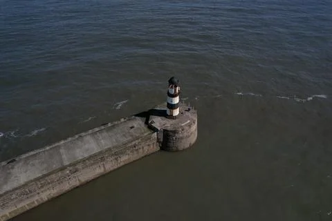 A lonely lighthouse Stock Photos