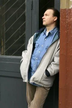 Lonely man Stock Photos