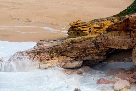 Lonely man Stock Photos